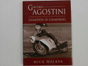 モニターの発色により、お色が違って見える場合がございますこの商品は GIACOMO　AGOSTINI　CHAMPION　OF　CHAMPIONS ポイント Mick　Walker　著 英国より取り寄せのしなものです マニュアル、パーツリスト、ロードテスト、歴史など専門的なものが多く、修理などにお役に立ちます ショップからのメッセージ こんにちは、店長の山田です。旧車オートバイ専門店ガレージWARWICKを営んでいます。英国より取り寄せた1点ものが多く、いまではなかなか手に入れにくいものばかりです。宜しくお願いいたします。 納期について 4