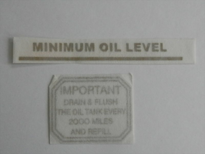 乐天商城 - OIL　TANK　LEVEL　C　デカール　純正トランスファータイプ(111502)
