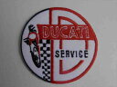 DUCATI　SERVICE　ワッペン　（（253111）