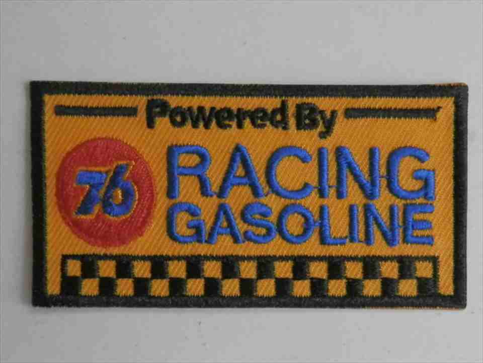 76　RACING　GASOLINE　ワッペン　（262184）