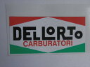 　DELLORTO　CARBURATORI　ステッカー（110403）