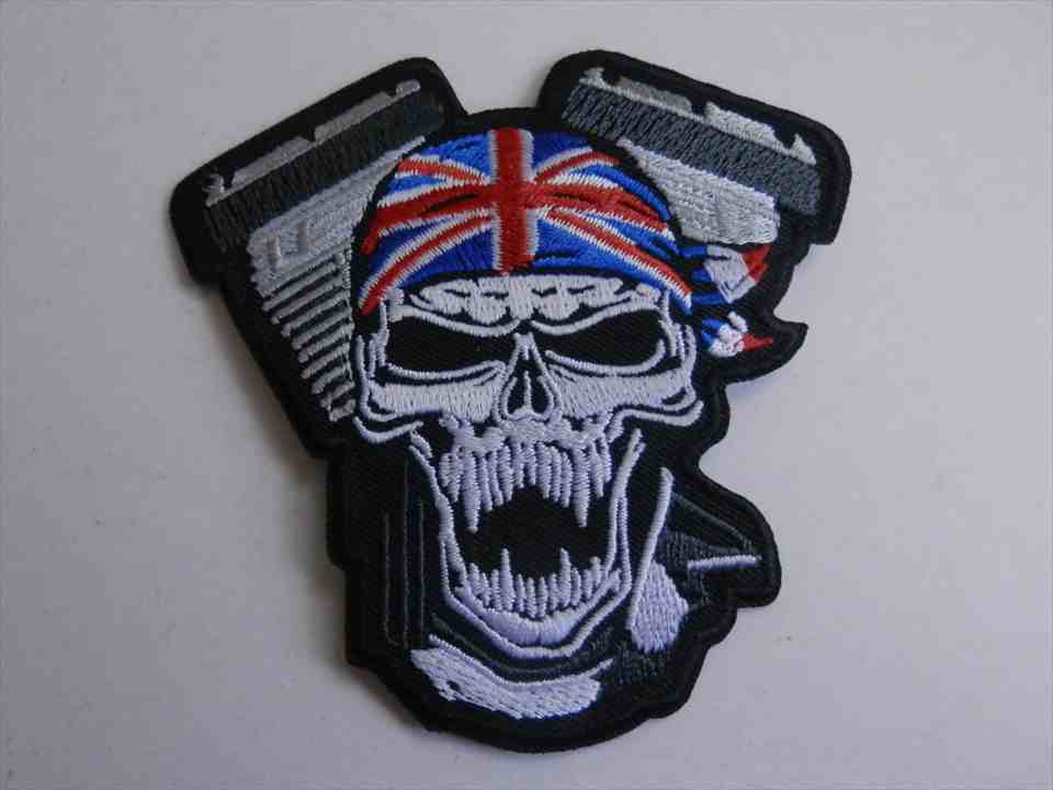 V−TWIN　RIDERS　ワッペン　（211602）