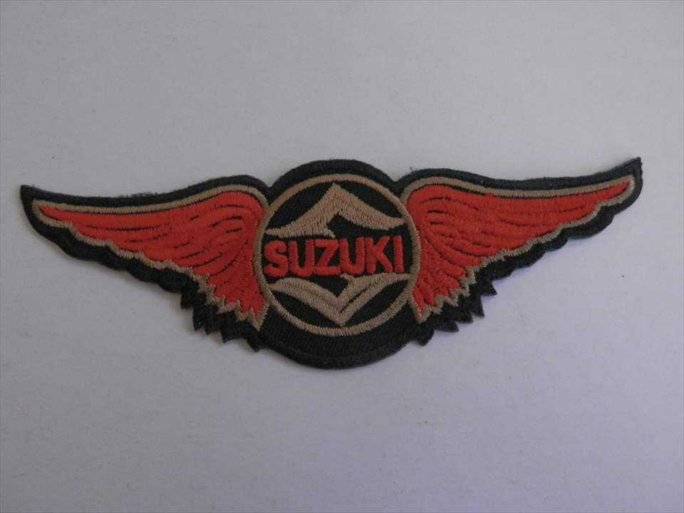 SUZUKI　MOTORCYCLS　B　ワッペン　（243105）