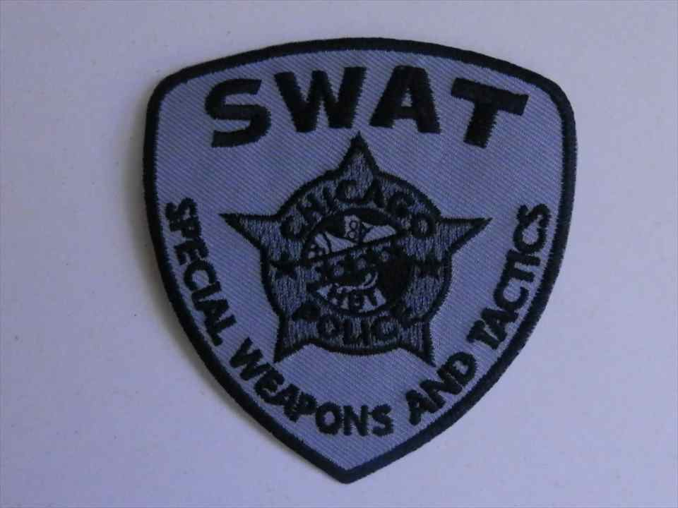 SWAT　SPECLAL　WEAPONS　AND　TACTICS　CHICAGO　POLICE　ワッペン　（271114）