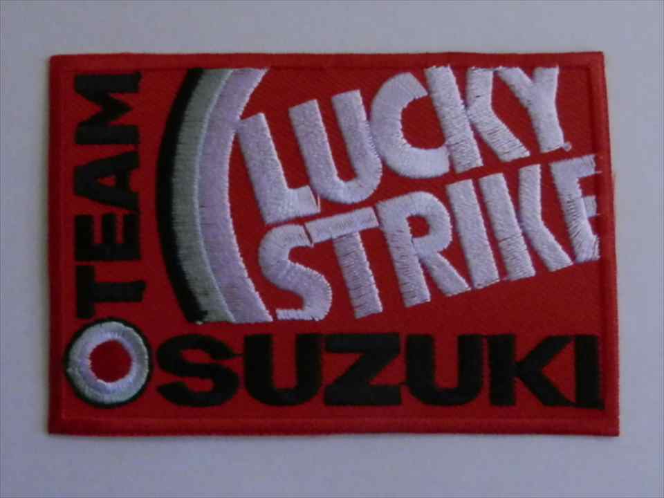 LUCKY　STRIKE　TEAM　SUZUKI　ワッペン　（243104）