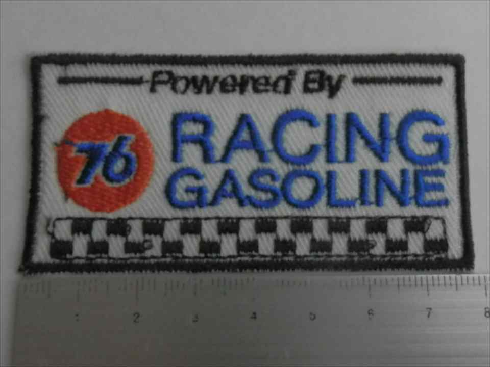 POWERED　BY　RACING　GASOLINE　76　ワッペン　（262185）