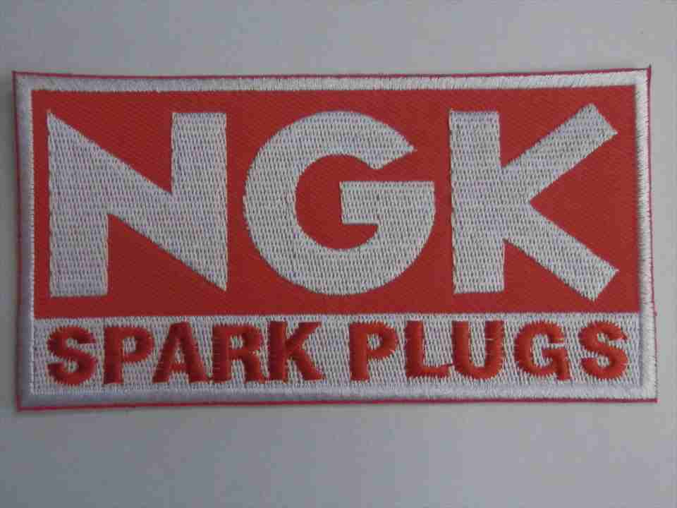NGK　SPARK　PLUGS　ワッペン　（263144）