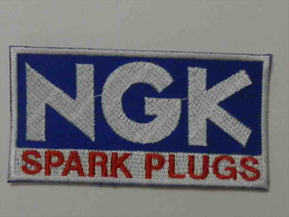 NGK　SPARK　PLUGS　ワッペン　（263143）