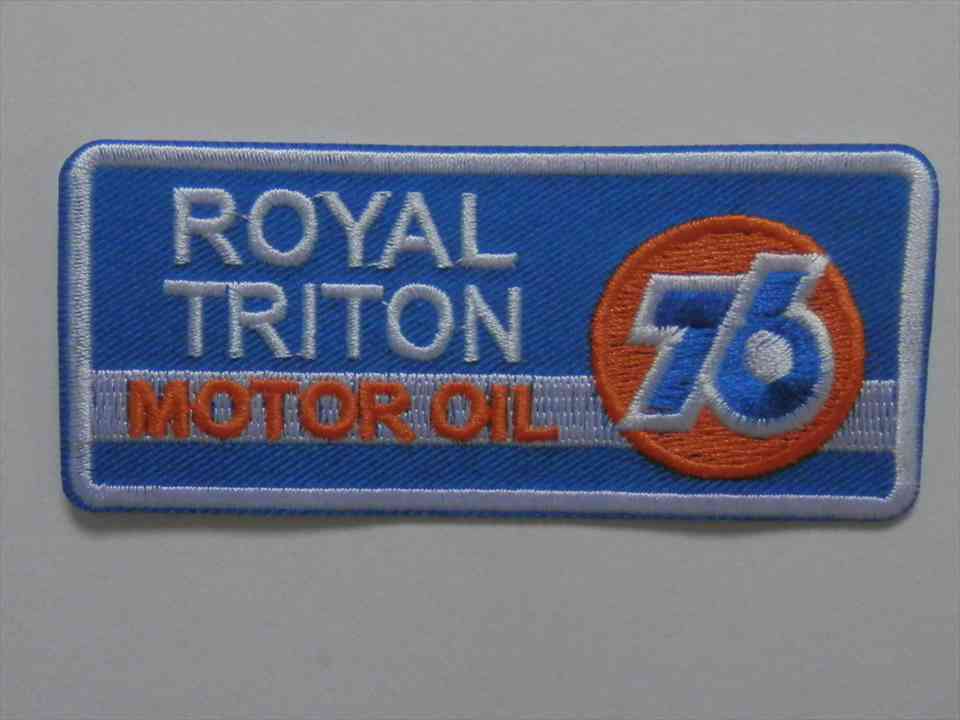 76　ROYAL　TRITON　MOTOR　OIL　ワッペン　（262183）