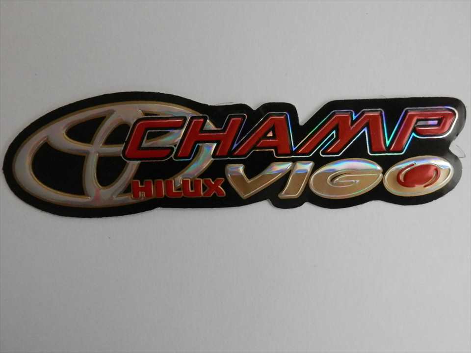乐天商城 - 【ステッカー　シール　デカール】CHAMP　HILUX　VIGO　ホログラムステッカー