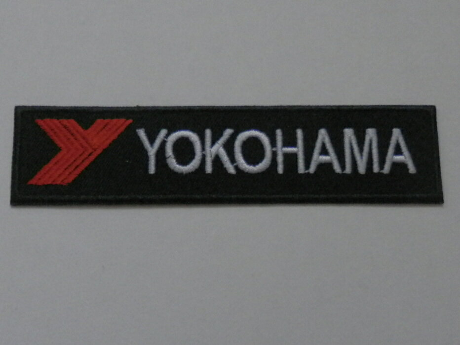 YOKOHAMA　クロ/シロ　ワッペン　（261131）