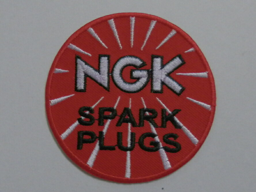 NGK　SPARK　PLUGS　ワッペン　（263145）