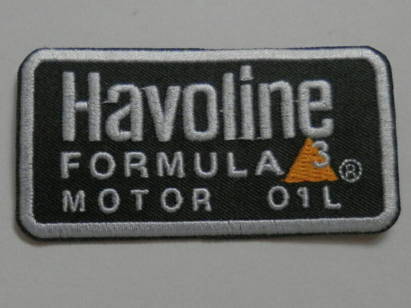 HAVOLINE　FORMULA3　MOTOR　OIL　ワッペン　（262143）
