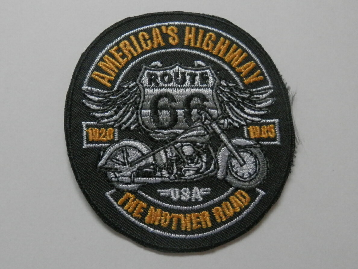 AMERICAS　HIGHWAY　ROUTE　66　ワッペン（263106）