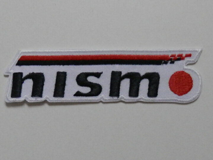 NISMO　シロ/クロ　ワッペン　（222201）