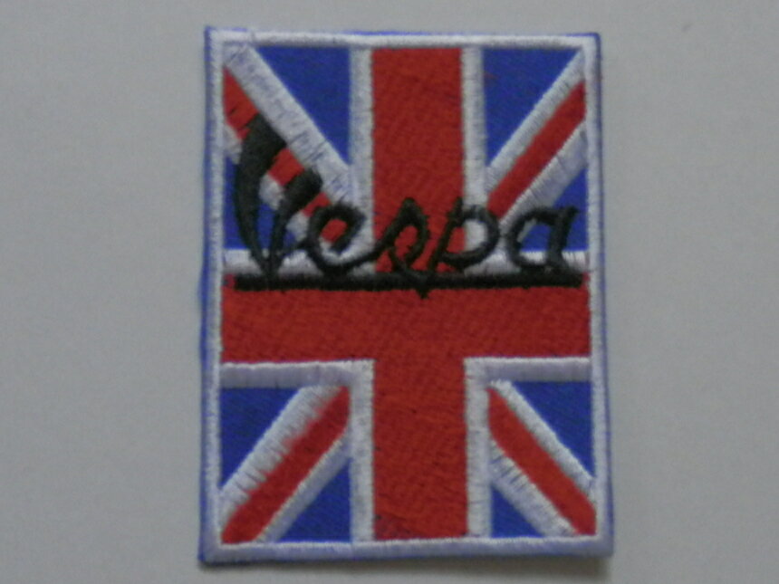 VESPA　ユニオンジャック　ワッペン　（253215）