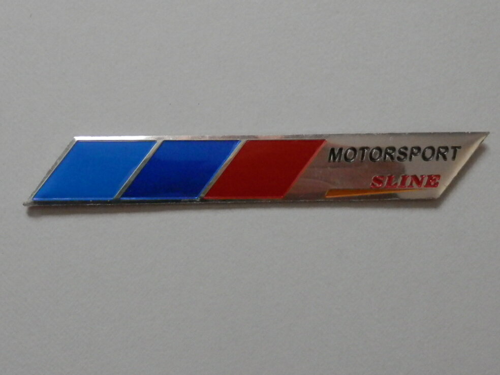 MOTORSPORT　S　LINE　3Dステッカー（111318）