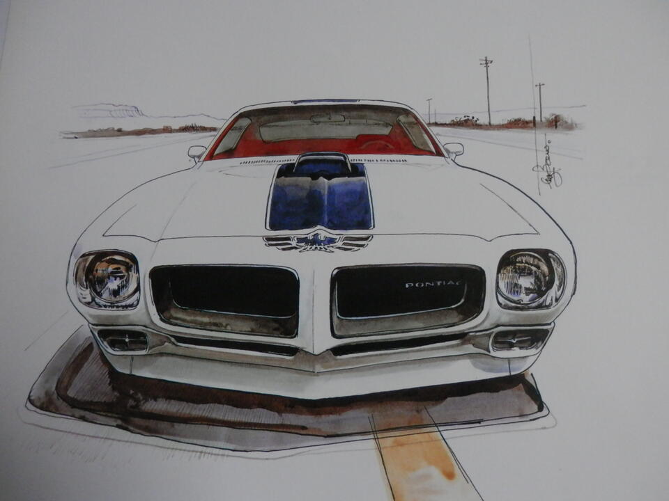 PONTIAC　FIREBIRD　TRNSーAM　455HO