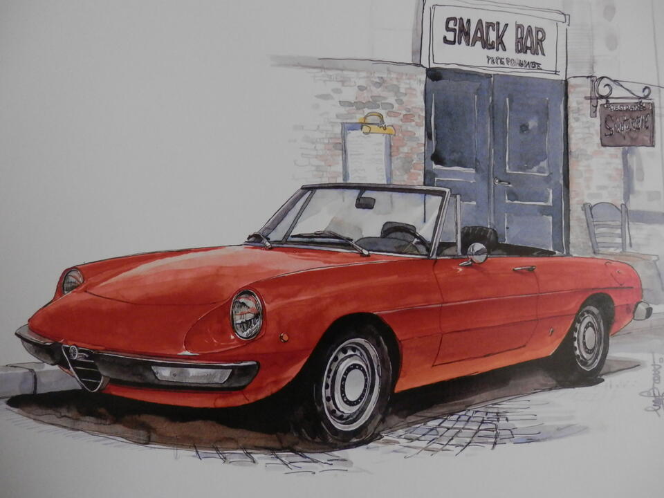 ALFA−ROMEO　2000　SPYDER