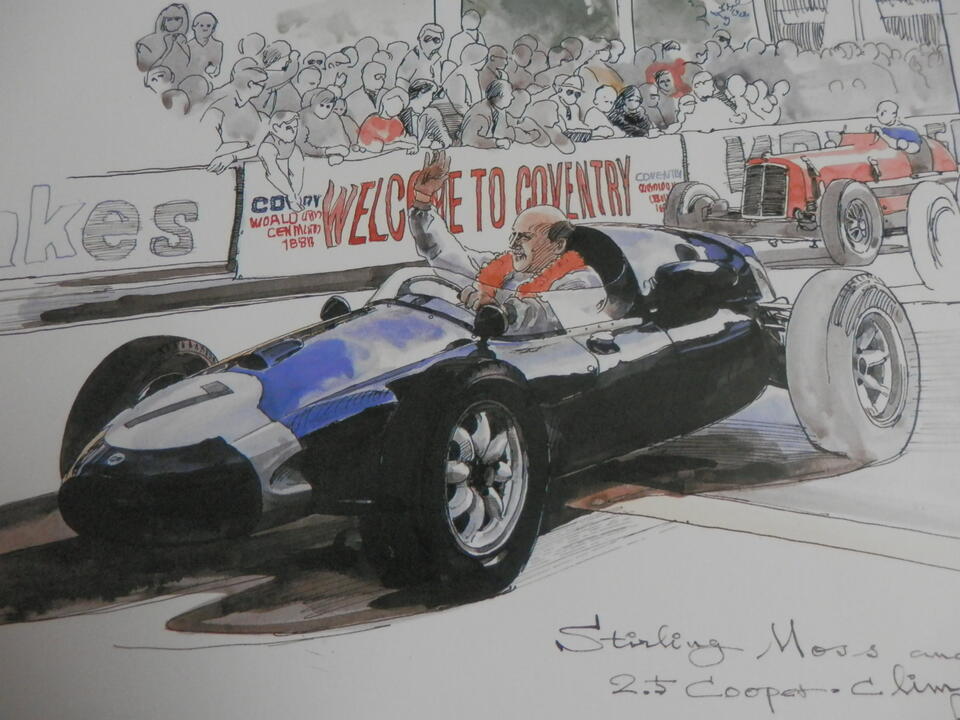 COOPER　CLIMAX　2.5　MOSS　ポスター