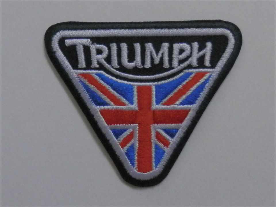 TRIUMPH　3角　ユニオンジャック　ワッペン　（251301）