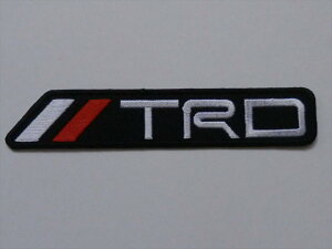 TOYOTA　RACING　TRD　ワッペン