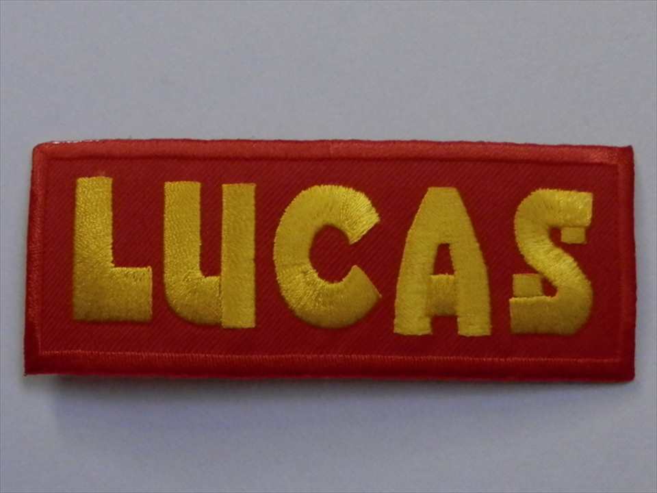 LUCAS　ワッペン　（263188）