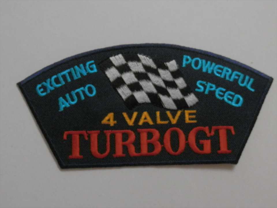 TURBOーGT　4VALVE　EXCITING　AUTO　POWERFUL　SPEEDワッペン　（233313）