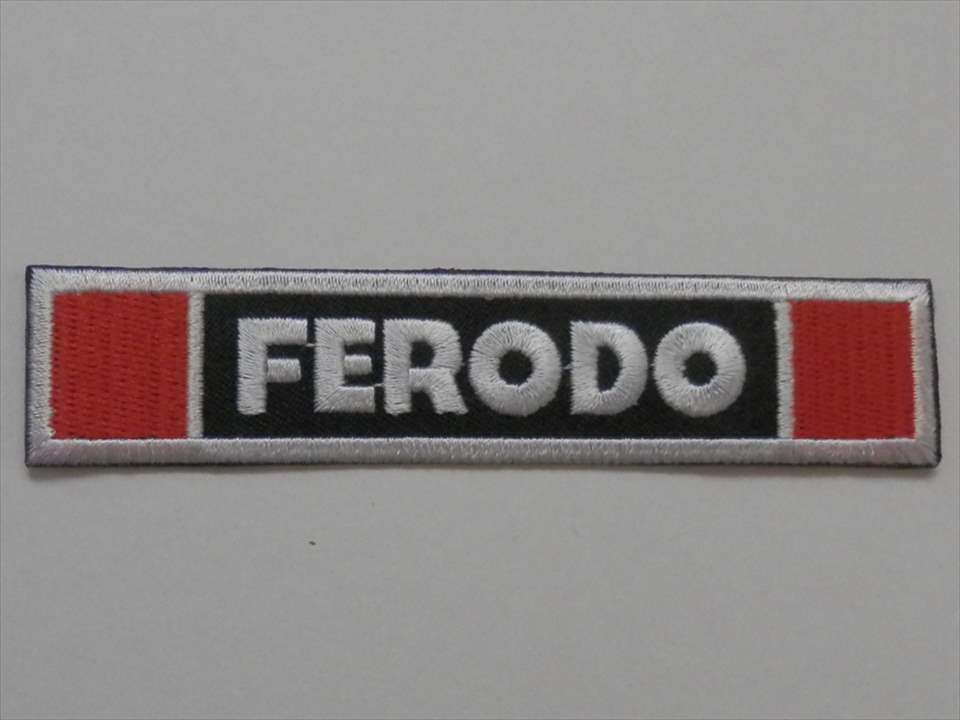 FERODO　クロ/アカ/シロ　ワッペン　（263125）