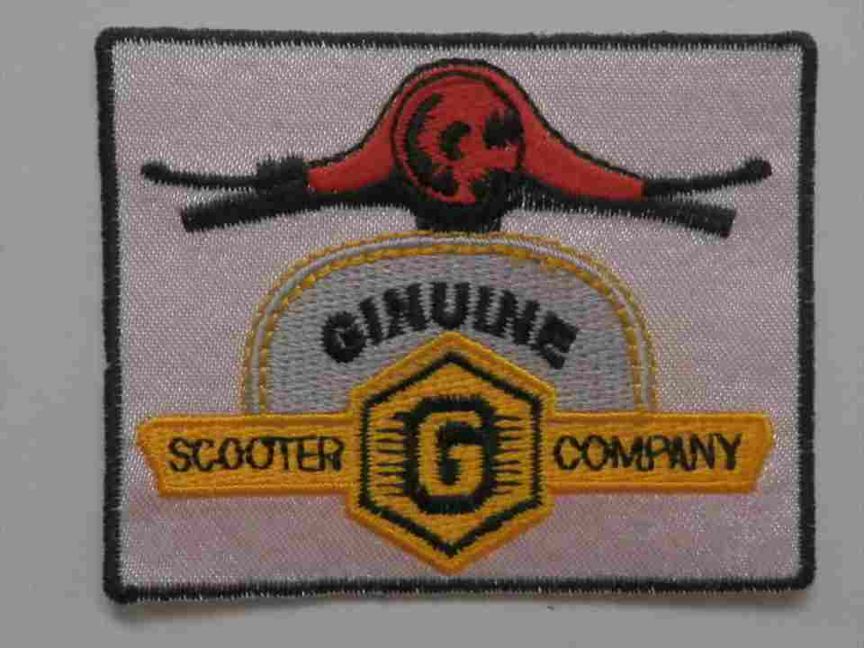 SCOOTER　GINULNE　COMPANY　ワッペン　（253222）