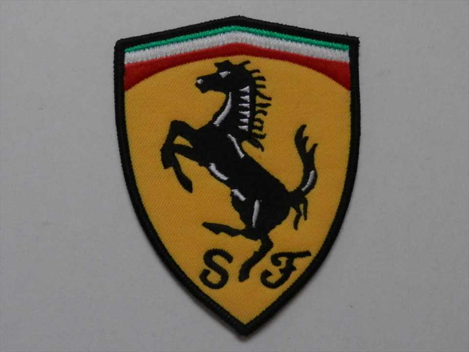 FERRARI　エンブレムワッペン　SF（235205）