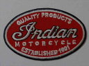 INDIAN MOTORCYCLES 1901 ワッペン(254205)(2)