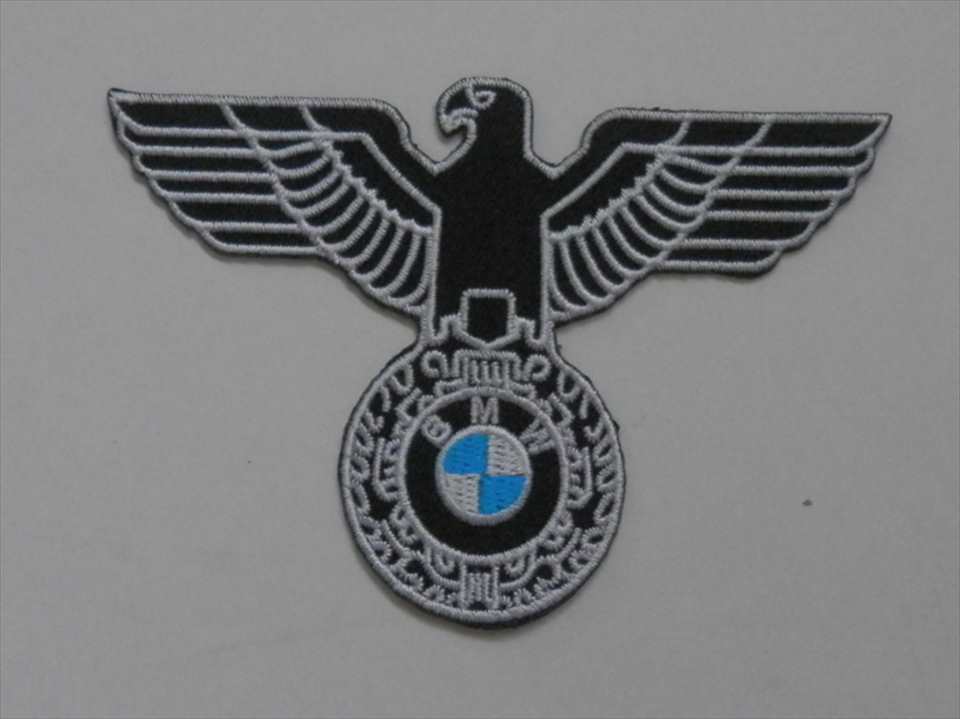BMW　MOTORCYCLE　エンブレムワッペン　イーグル　（252122）