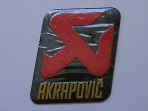 AKRAPOVIC　アルミステッカー　（110110）