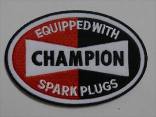 CHAMPION　SPARK　PLUGS　ワッペン　（263232）