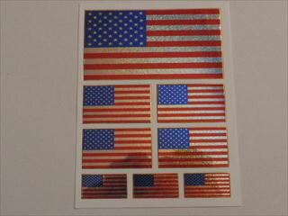 USA　　ホログラムステッカー　（112111）