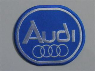 AUDI　アオ　エンブレムワッペン　（231311）
