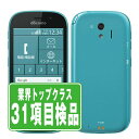 【中古】 F-03K らくらくスマートフォン me ブルー スマホ SIMフリー ドコモ docomo au エーユー ソフトバンク Softbank 富士通 アンドロイド Android 人気 おすすめ ランキング