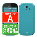 【中古】 F-03K らくらくスマートフォン me ブルー スマホ SIMフリー ドコモ docomo au エーユー ソフトバンク Softbank 富士通 アンドロイド Android 人気 おすすめ ランキング