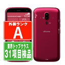 【中古】 F-52B らくらくスマートフォン ピンク Aランク SIMフリー 本体 ドコモ スマホ 【あす楽】 【保証あり】 【送料無料】 f52bpk8mtm