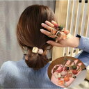 ヘアゴム プチプラ カラフル スクエア ボール チャーム くすみ カラー ヘアアクセサリー 大人 かわいい 韓国風 ヘアアレンジ