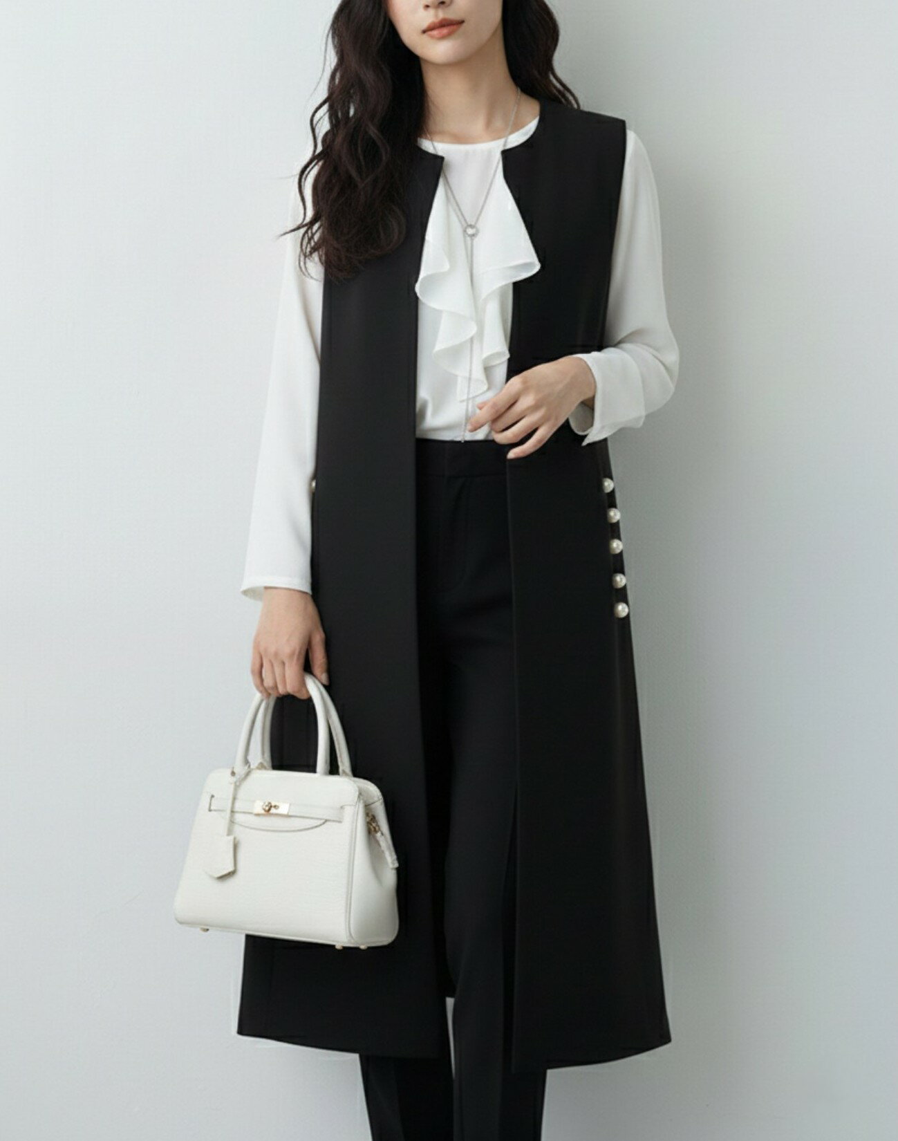 楽天市場】ロングベスト ポケットの通販