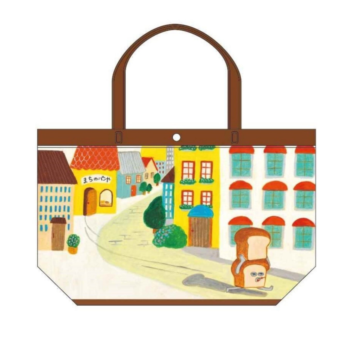 パンどろぼう プールバッグ 子供 キッズ ビーチバッグ マチ付き ビニール トート キャラクター バッグ