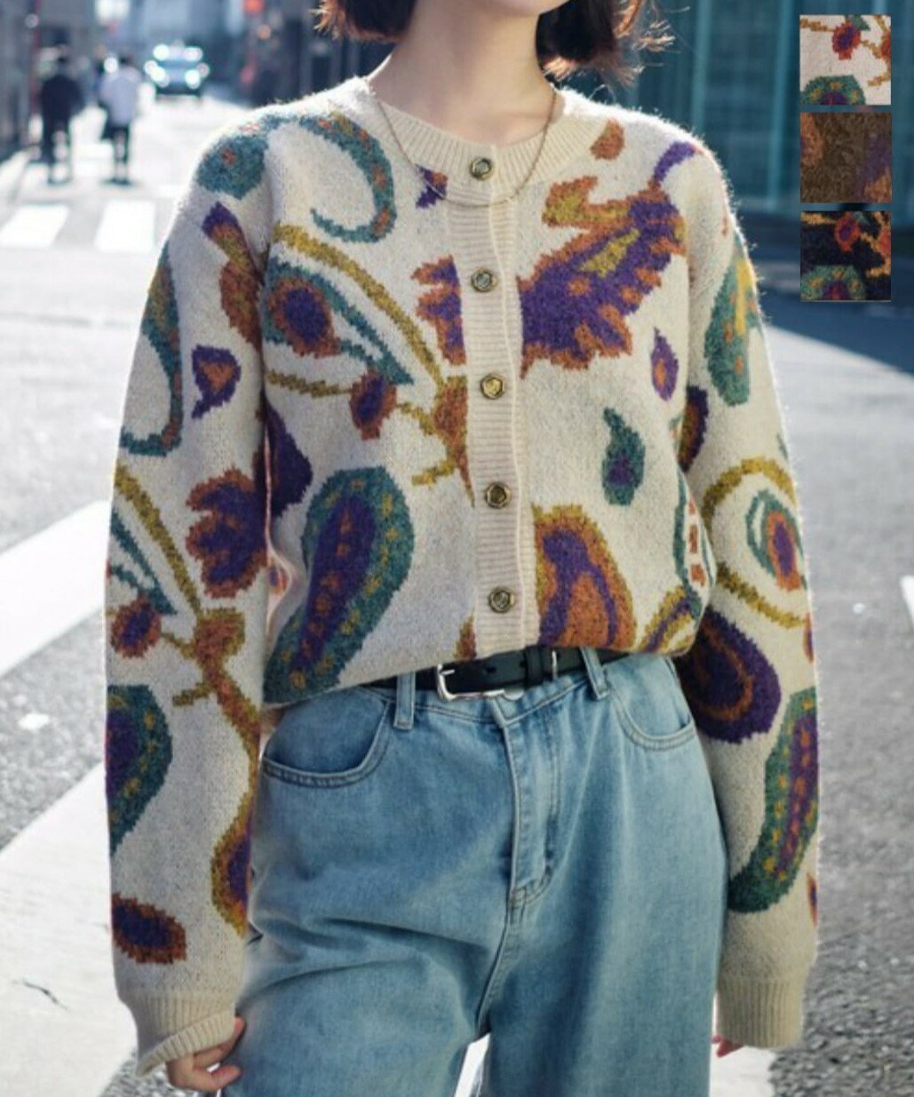 デコタロ！〜40’s Vintage カーディガン コの字どめ！激安 デコタロ！〜40's Vintage カーディガン コの字どめ！激安