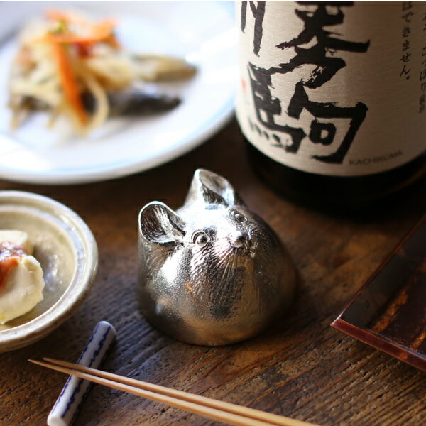 能作 能作/雅覧堂 干支の酒器 子 金箔 ねず...の紹介画像3