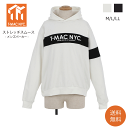【送料無料】T-MAC NYCロゴパーカー メンズ 男女兼用 T-MAC NBA バスケ ブランド パーカー フード付き ストレッチ のびる 動きやすい ロゴ ...