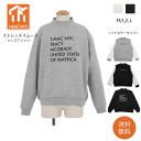 【送料無料】T-MAC NYCロゴTシャツ メンズ T-MAC NBA バスケ ブランド 裏起毛 スウェット Tシャツ 秋 冬 あったか トレーナー 49050...