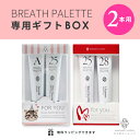 【クーポン有!】ブレスパレット2本箱記念日 プレゼント ギフト 歯磨きセット デンタルケア 口腔ケア 口内ケア デンタルケアセット プチギフト 内祝い 結婚祝い...