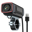 バイクドライブレコーダー 4K UHD 28fps/2K 55fps自転車ドラレコ駐車監視 二輪車 スマホ連携 500万画素 充電式 64GBカード付き 142度広角 IP66常時録画 ループ録画 緊急録画 配線不要 LED信号対策AKY-710S(2)