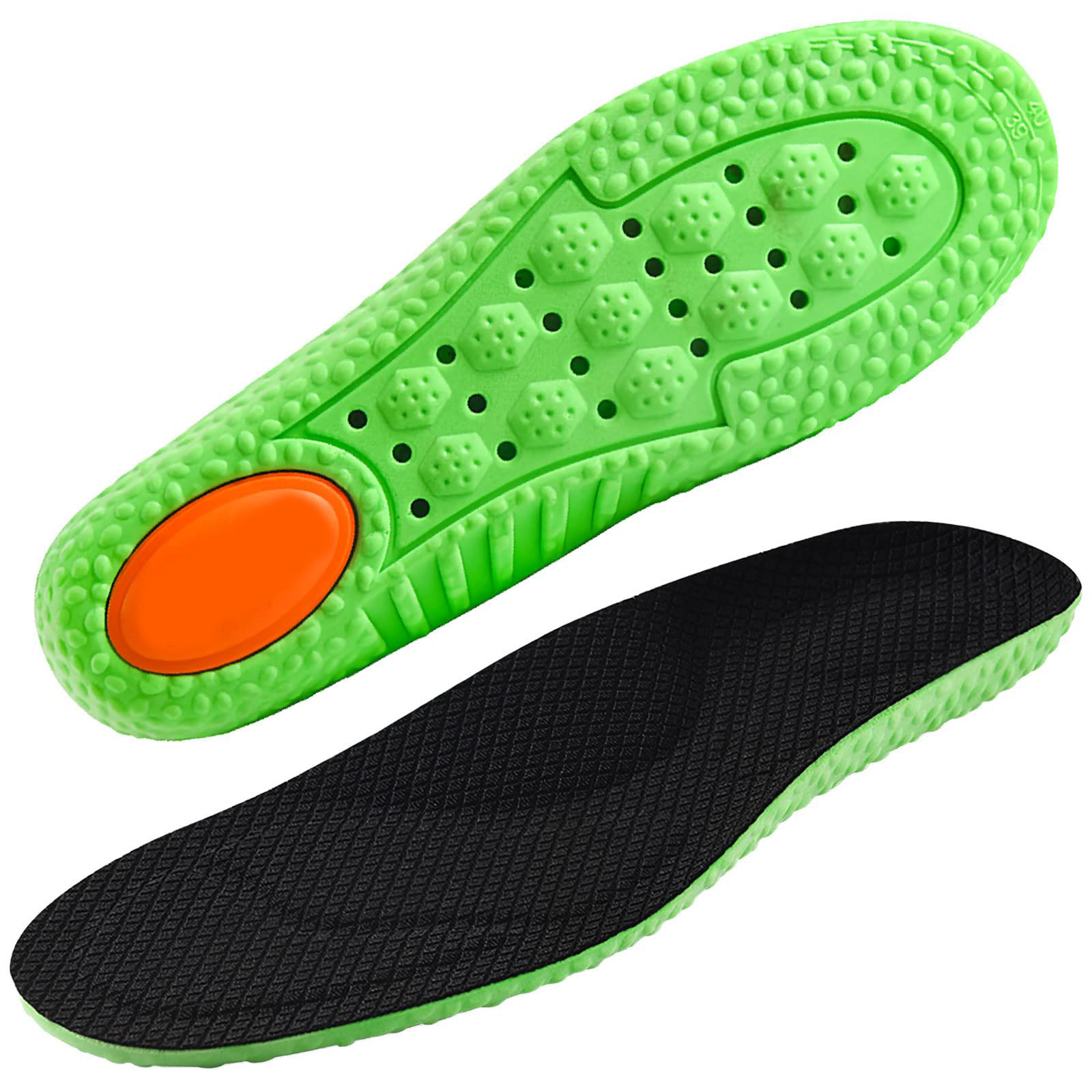 インソール 中敷き 衝撃吸収 立ち仕事 通気 消臭 軽量 スポーツ 步行 登山 インソール 男女兼用